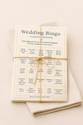 Elegant Wedding Bingo Game: Reception Icebreaker (Printable or Printed Bundle)
