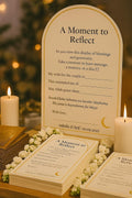 Islamic Wedding Reflection Card | Barakah Money Table Dua Card | Muslim Guestbook Alternative | Nikkah, Walima & Engagement Decor
