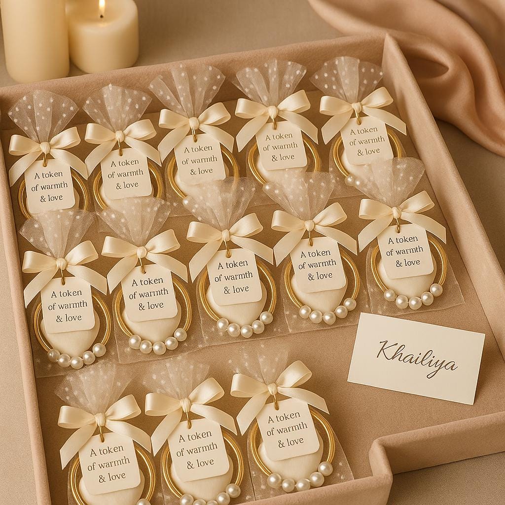 Heart Soap Ring Favor: Bridal Shower Wedding Keepsake