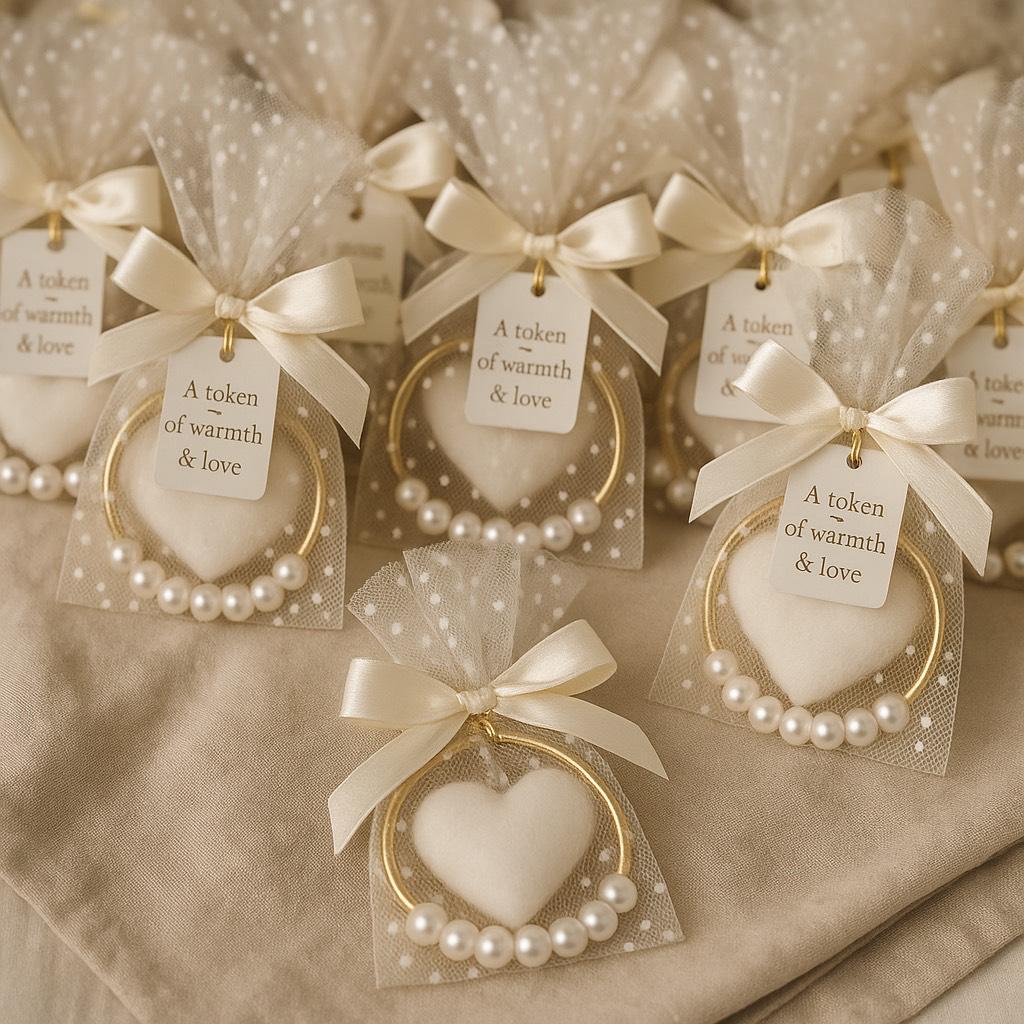Heart Soap Ring Favor: Bridal Shower Wedding Keepsake