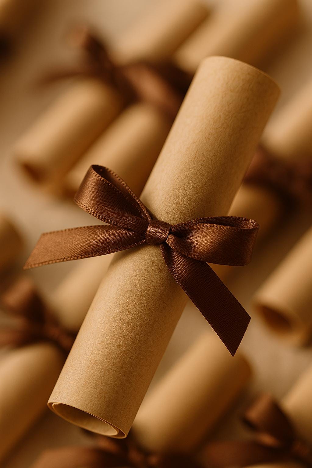 Islamic Wedding Favor Scroll: Bismillah Dua, Kraft Gold Arch (Printable Option Available)